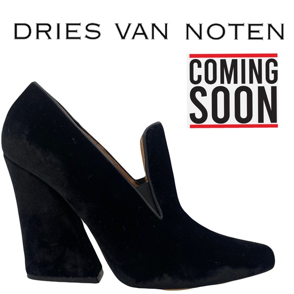 DRIES VAN NOTEN- Black Velvet -‼️COMING SOON‼️Like for updates‼️ - Picture 1 of 3